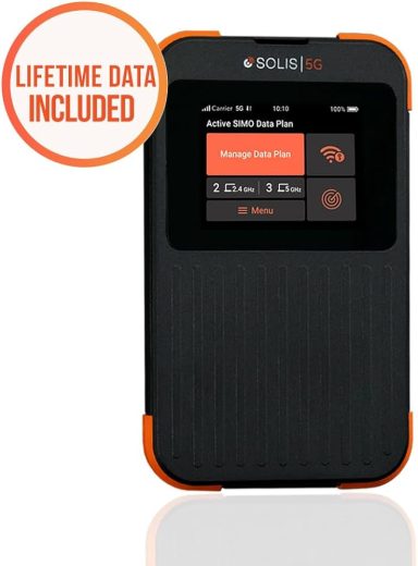 A portable device with a touchscreen displaying data management options.